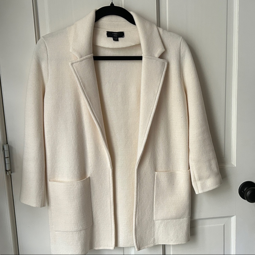 J. Crew Ivory Women's Blazer